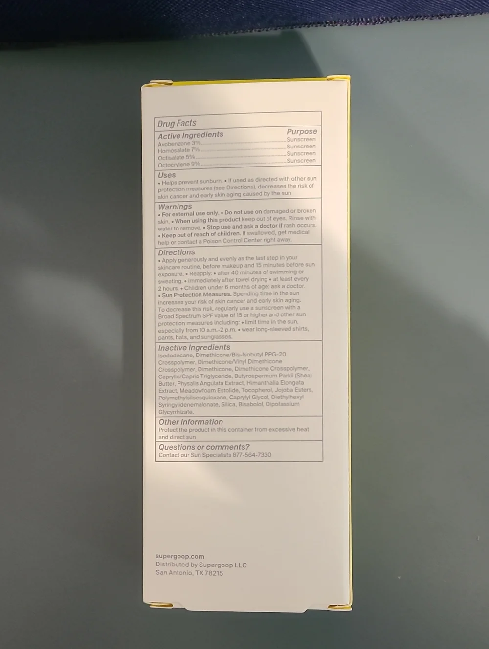 Supergoop Unseen Sunscreen Spf 50 2.5 Fl Oz NIB